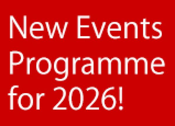 Discover our New Events Programme for 2026!