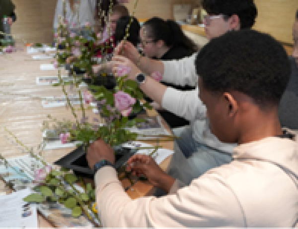 Half-Term Japanese Ikebana Workshop for Young People (Ages 12 to 19)