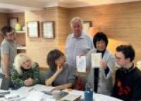Woodblock Printing Workshops with Hiroko Imada (June 2024) - Photos