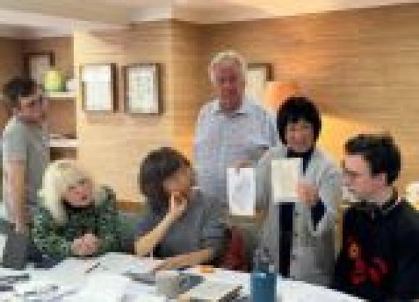 Woodblock Printing Workshops with Hiroko Imada (June 2024) - Photos