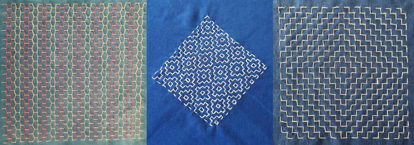 Online Hitomezashi Sashiko (one stitch) Workshop