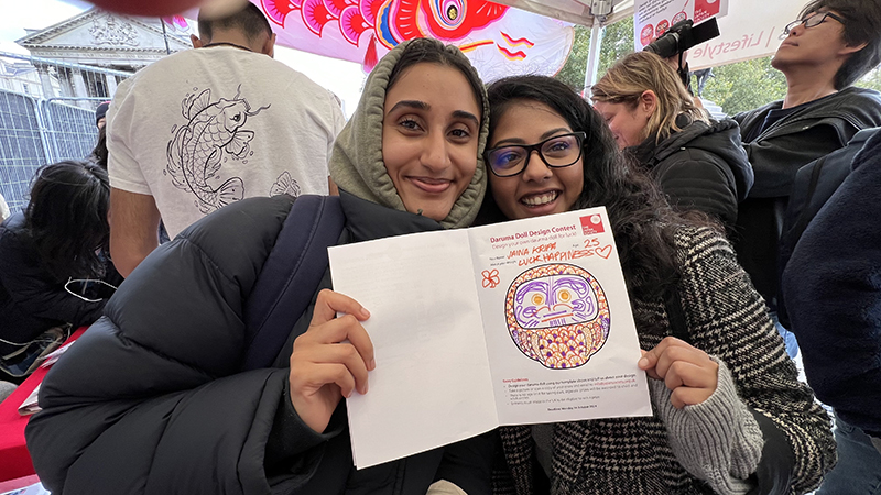 The Japan Society stall