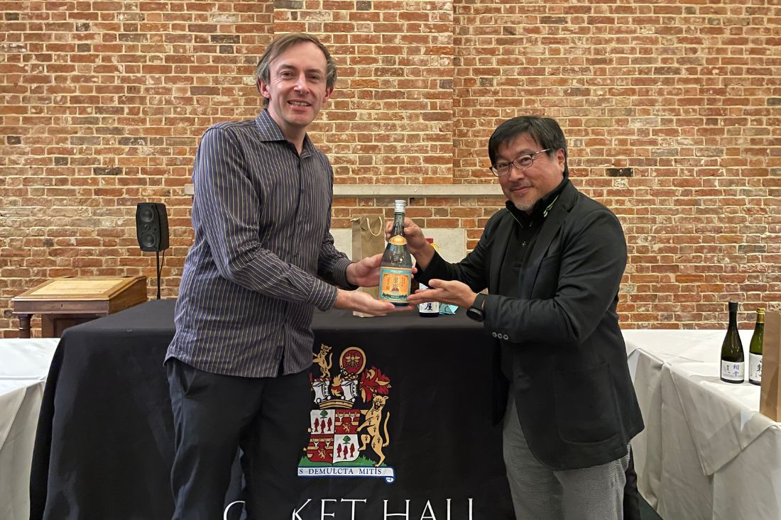 James Sharp (TJS, 40) and Yukinobu Nakano