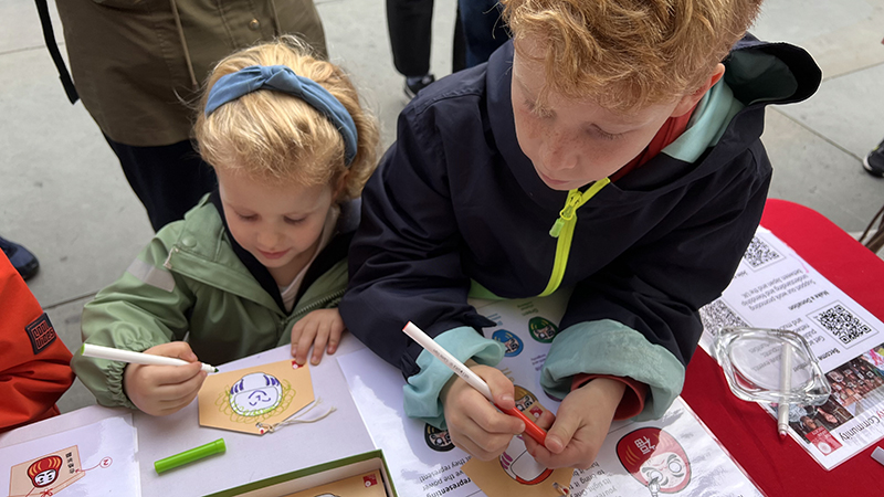 The Japan Society stall