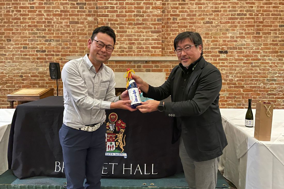 Shin Yasui (TJS, 41) and Yukinobu Nakano