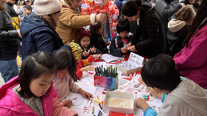 The Japan Society stall