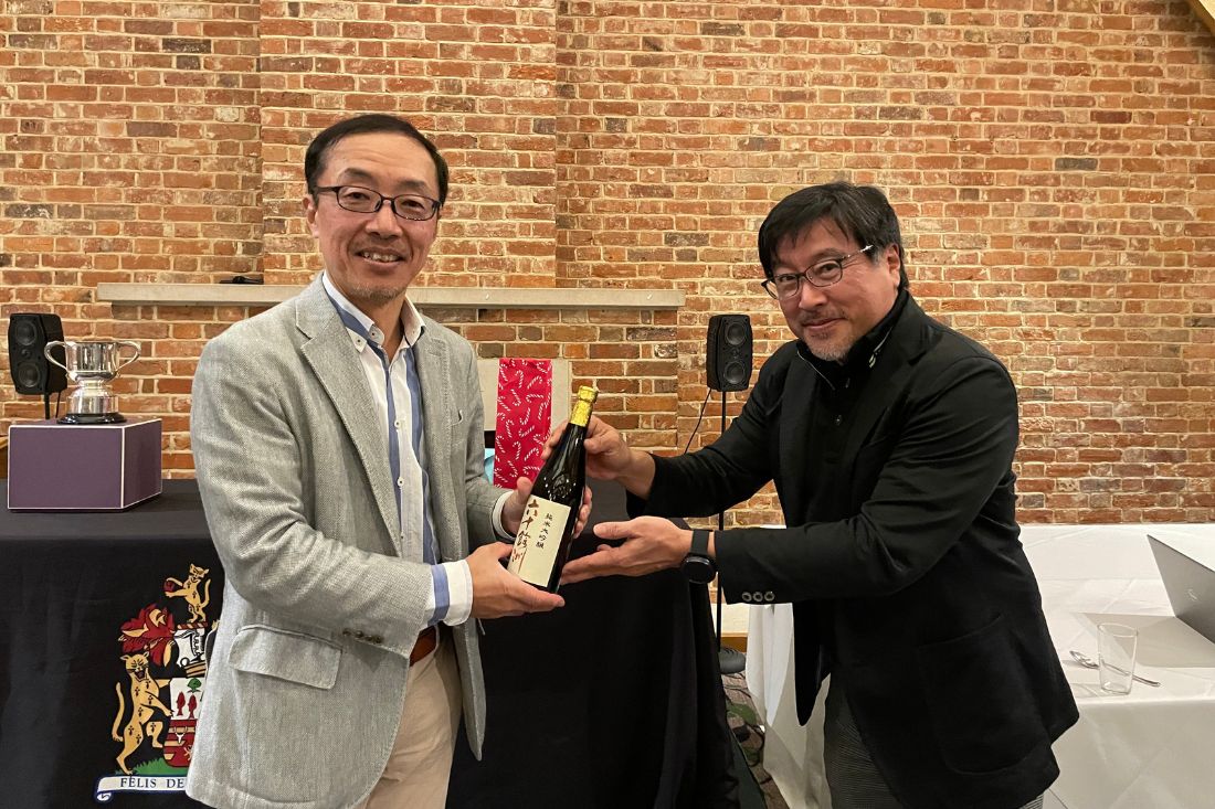 Yasushi Kokaze (JCCI, 40) and Yukinobu Nakano