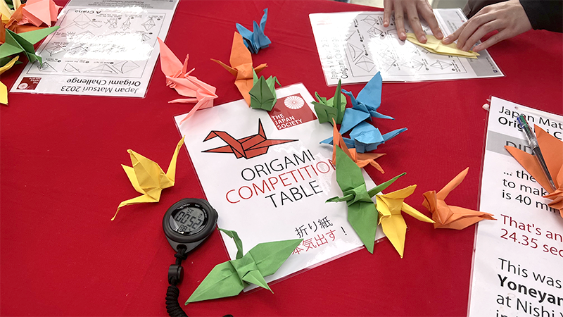 The Japan Society stall