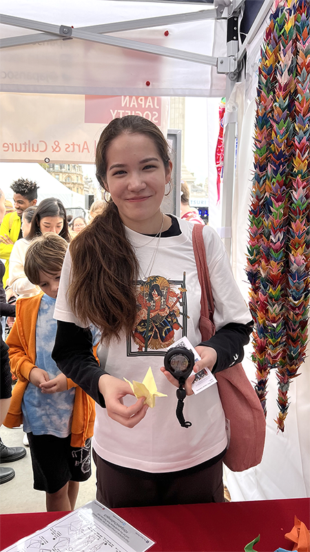 The Japan Society stall