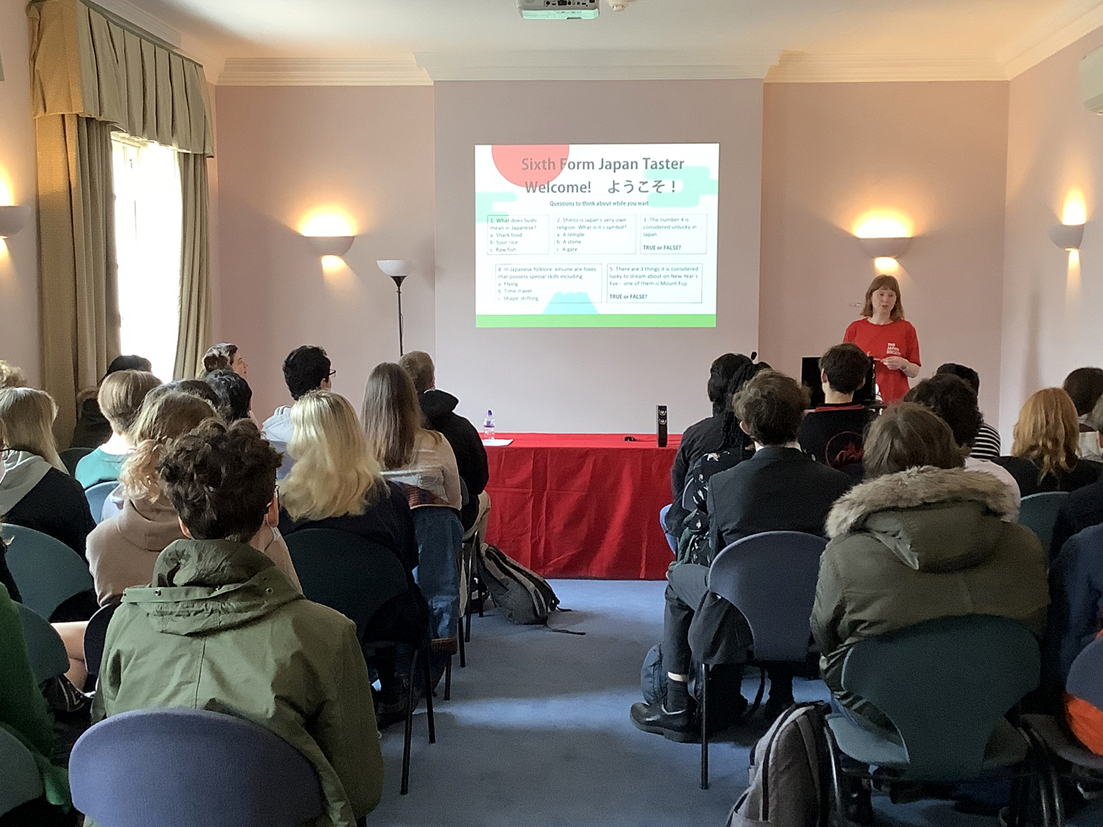Sixth Form Japan Taster Opening
