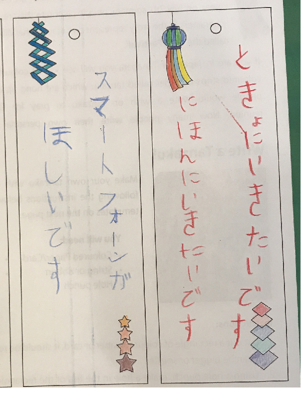 I want to go to Tokyo. I want to go to Japan / I want a smart phone
