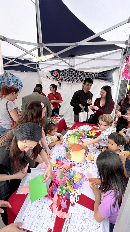The Japan Society stall