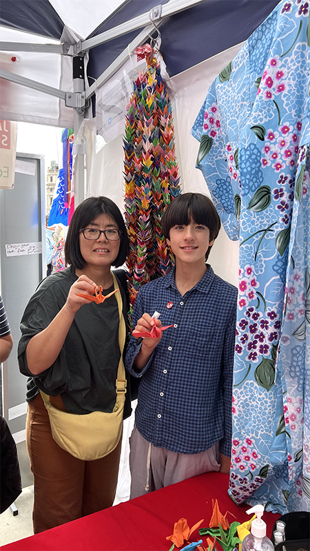 The Japan Society stall