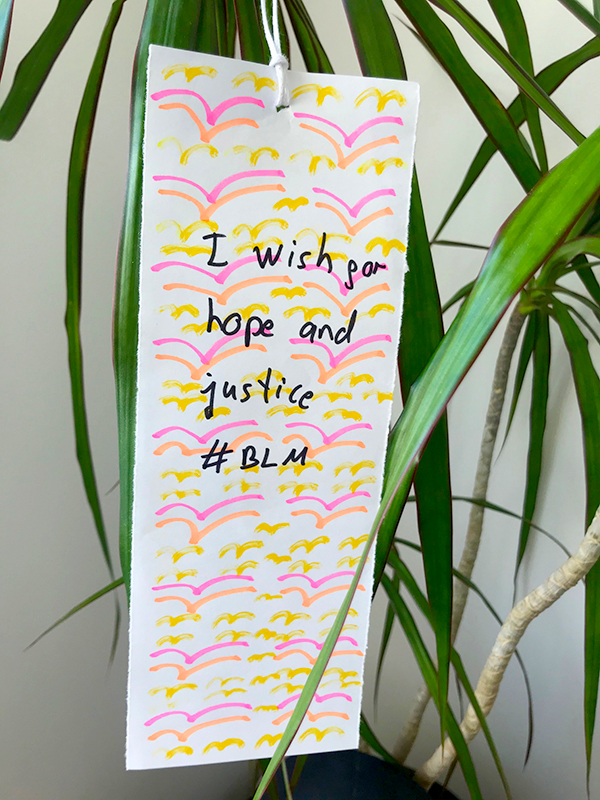 I wish for hope and justice #BLM - AA